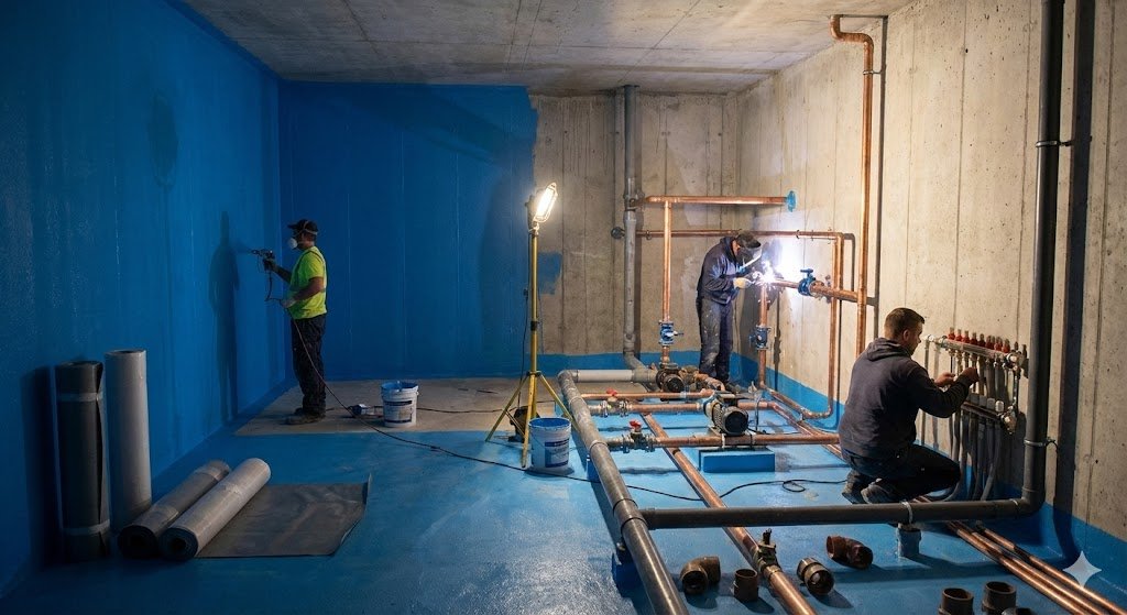 دائرة المياه المتكاملة: لماذا يعتبر عزل الخزان والسباكة الداخلية